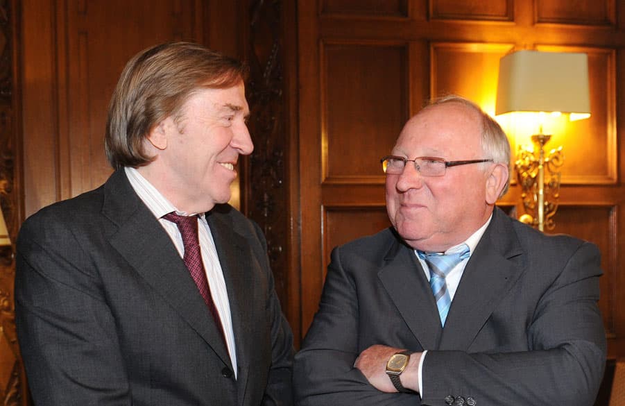 Günther Netzer und Uwe Seeler.