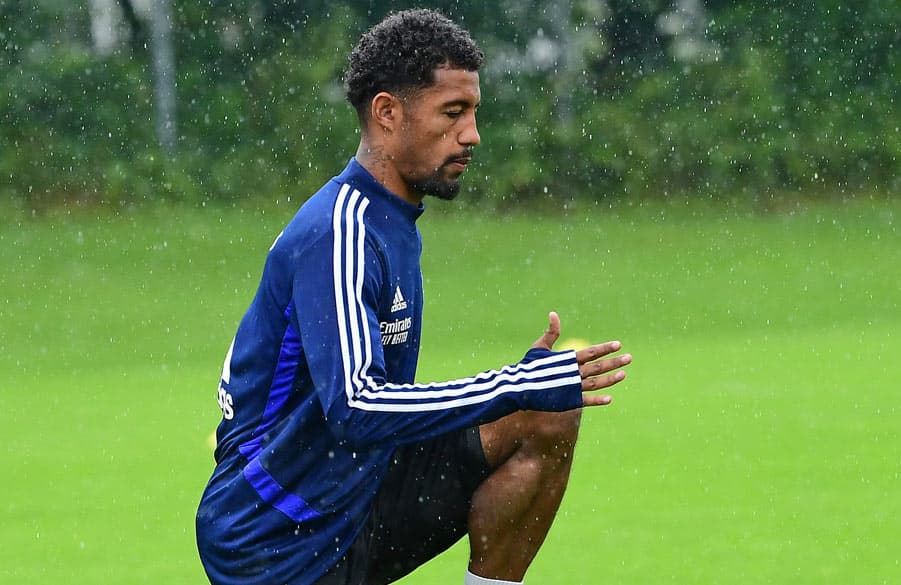 Jeremy Dudziak im Lauftraining.