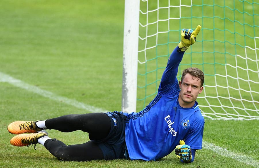 Number one: Christian Mathenia has been given the nod by Gisdol.