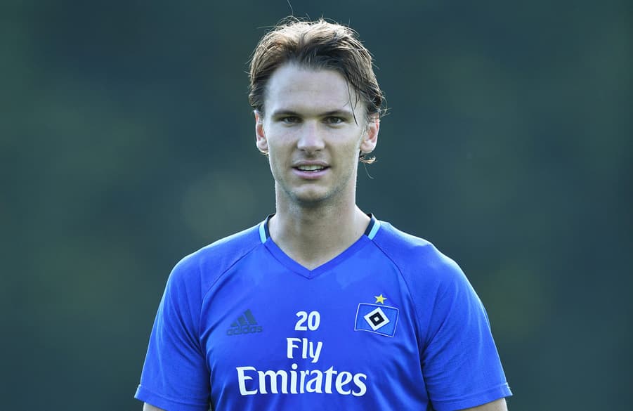 Albin Ekdal auf dem Trainingsplatz.