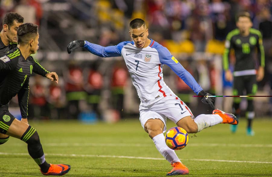 Bobby Wood im Trikot der amerikanischen Nationalmannschaft.
