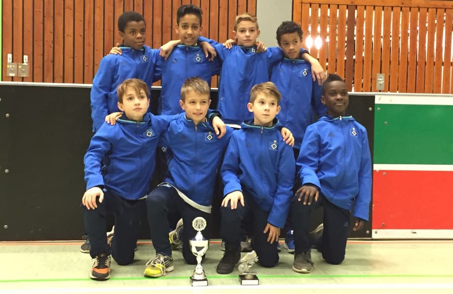 Einen Pokal gab es für unsere U11 in Wildeck.