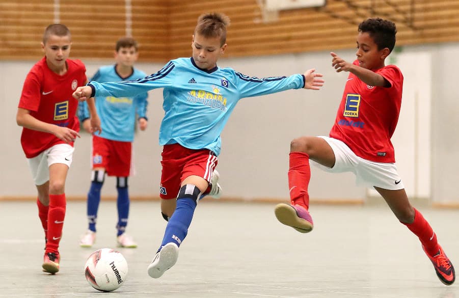 In der Halle läuft es für die U13 bislang richtig gut. 
