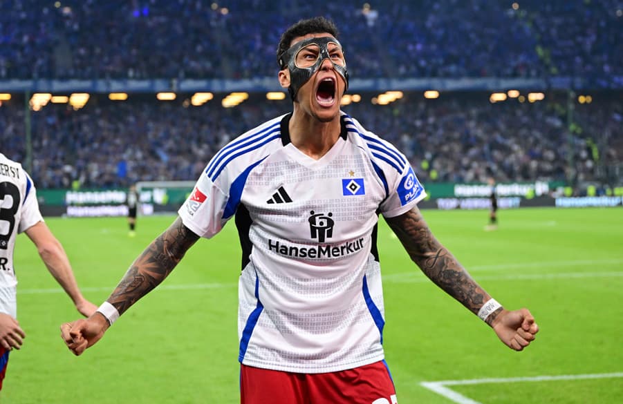 Davie Selke erzielte in der abgelaufenen Saison 22 Tore und hatte großen Anteil am Aufstieg des HSV.