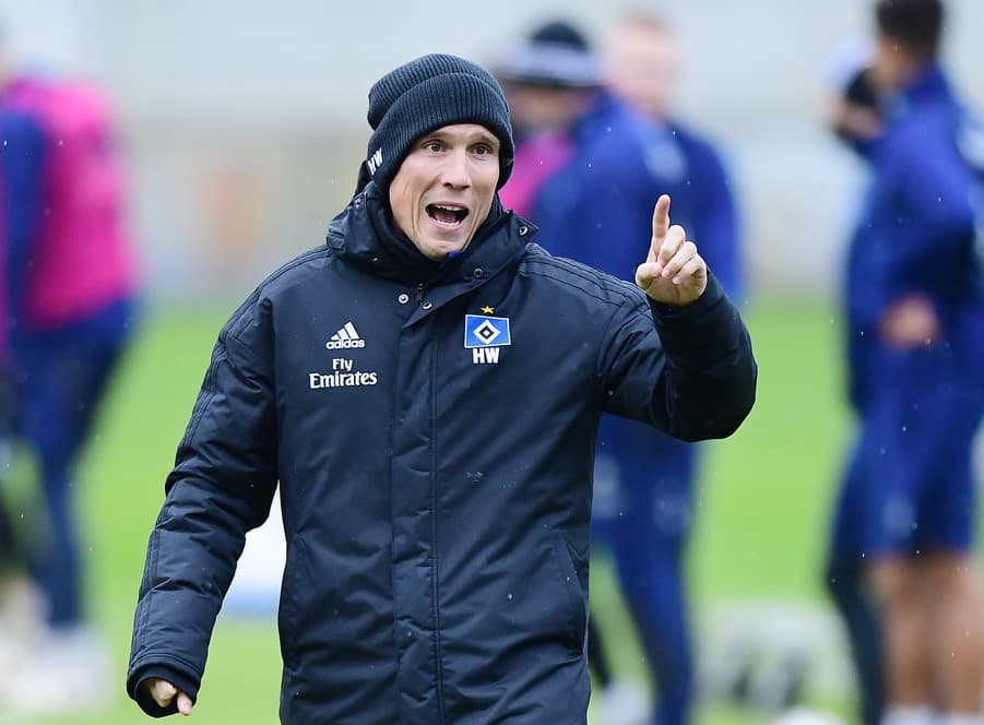 Hannes Wolf im Training.