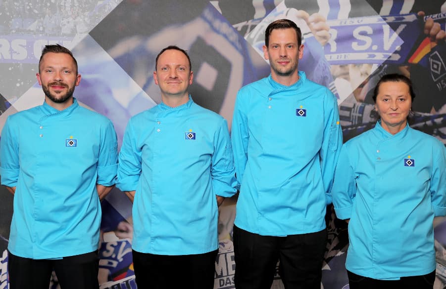Küchenteam von Ludwig Ernst. 