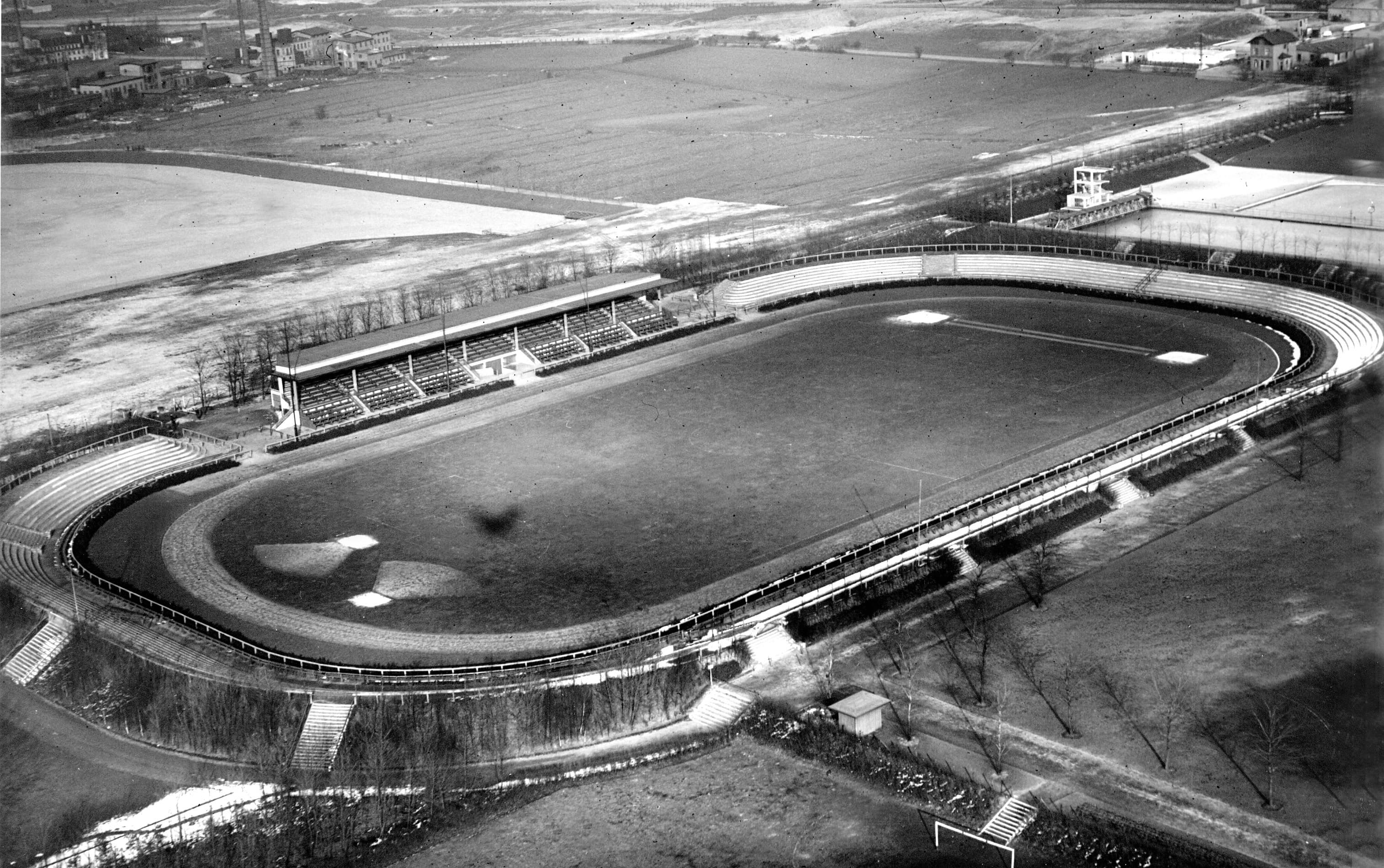 Übersicht des Altonaer Stadions