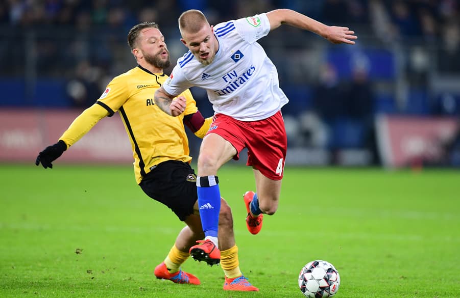 Centre-back Rick van Drongelen worked tirelessly and had 133 touches of the ball.
