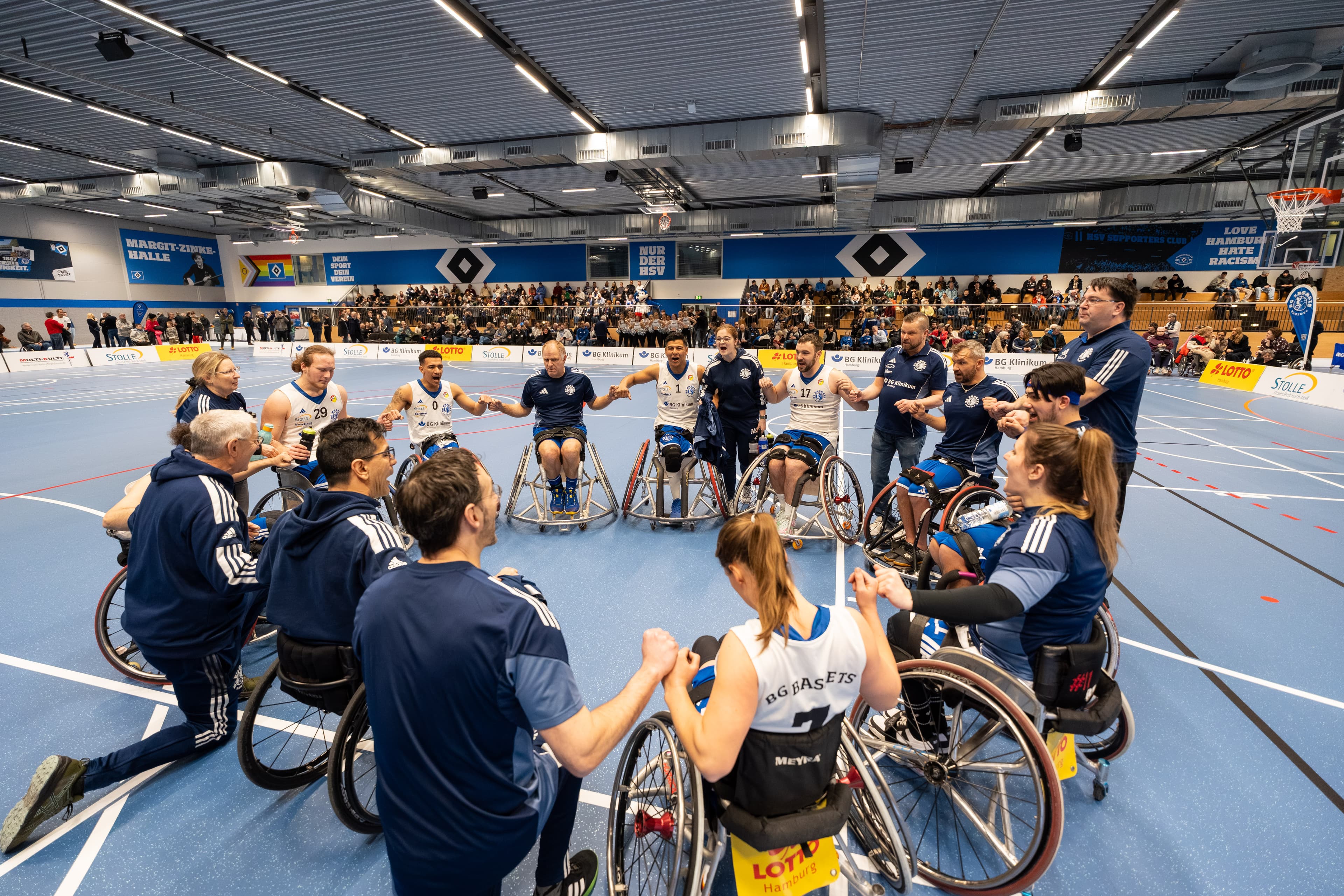 BG Baskets Hamburg Zusammenhalt