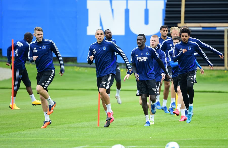 Froh, zurück auf dem Platz zu sein: Aaron Hunt und seine Teamkollegen sehnen der Fortsetzung der Saison entgegen.