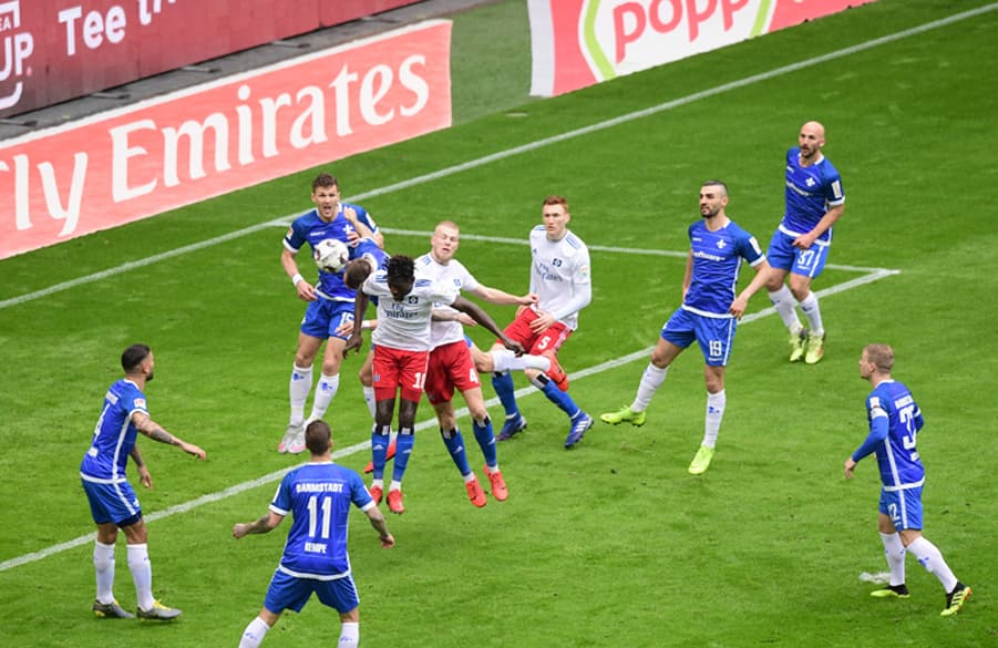 Das 1:0 durch Bakery Jatta war eigentlich der frühe Dösenöffner für den HSV - doch im zweiten Durchgang drehte Darmstadt die Partie.