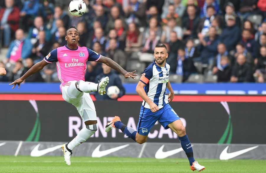 Vedad Ibisevic was man of the match with his two goals.