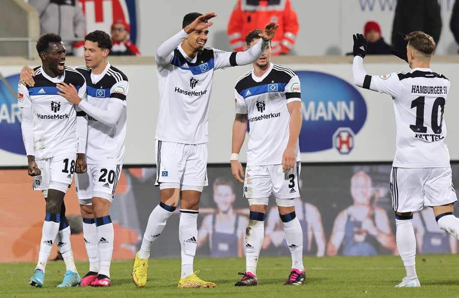 Der 3:3-Jubel nach 0:3-Rückstand ist der bis dato beste HSV-Moment in Heidenheim gewesen. Am Dienstagabend soll sich das ändern.