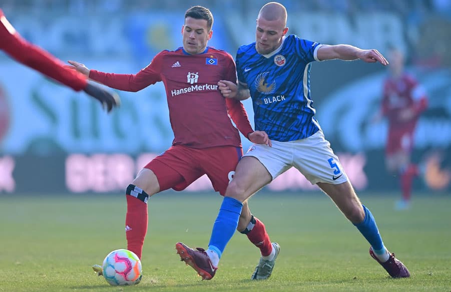 Spiel- und durchsetzungsstark: Laszlo Benes war auch in Rostock wieder entscheidend am Spielausgang beteiligt.