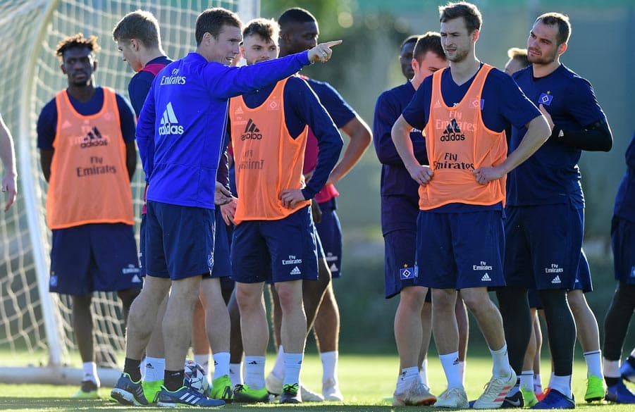 "Not be so careful" – Hannes Wolf wants a lot of input from his players at the training camp, which wasn’t the case when he took over at the club.