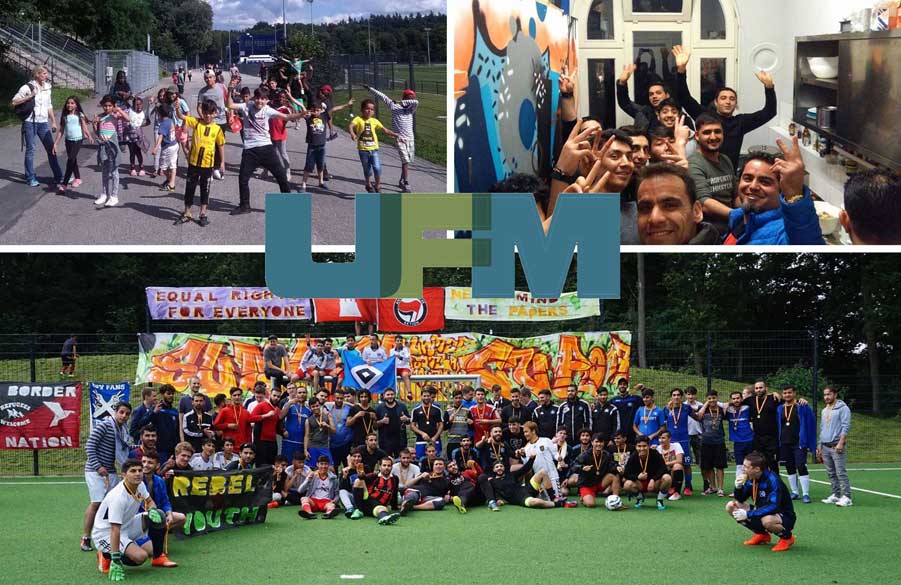 Mit regelmäßigen Sportangeboten und Kochabenden setzt sich das UFM aktiv für eine Integration der Geflüchteten ein.