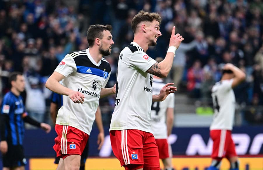"Im Fußball ist alles möglich" - Moritz Heyer blickt weiter optimistisch auf die Tabellensituation.