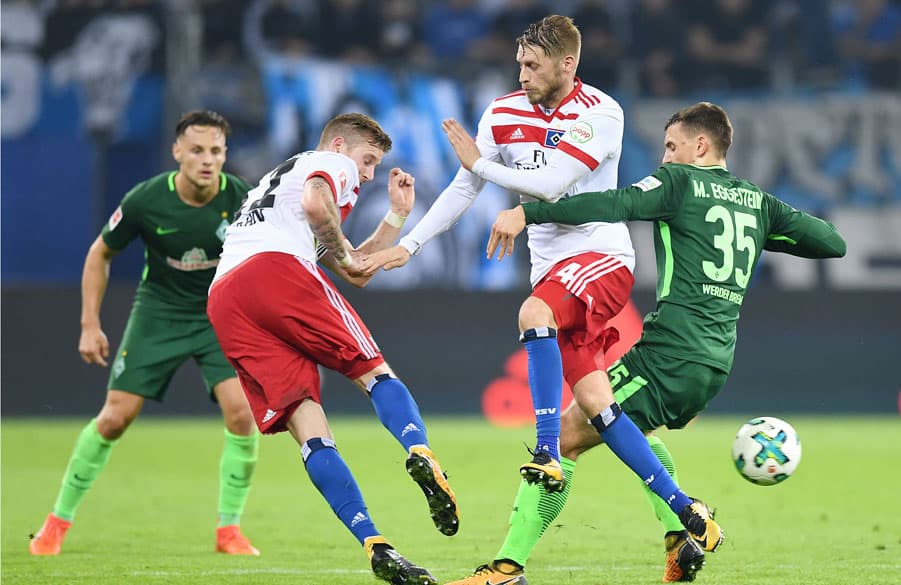 A heated battle. Aaron Hunt expects a feisty Nordderby at the weekend