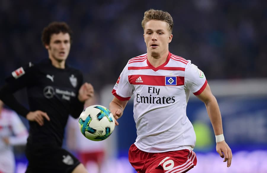 Fiete Arp has caused a storm with his play and his goals. Gisdol, however, is keen to not let the the youngster feel too much pressure on his shoulders.