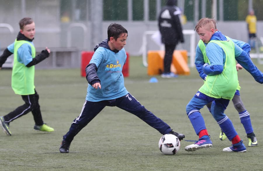 Alle Teilnehmer der Arriba Try-Outs zeigten unbändigen Einsatz.