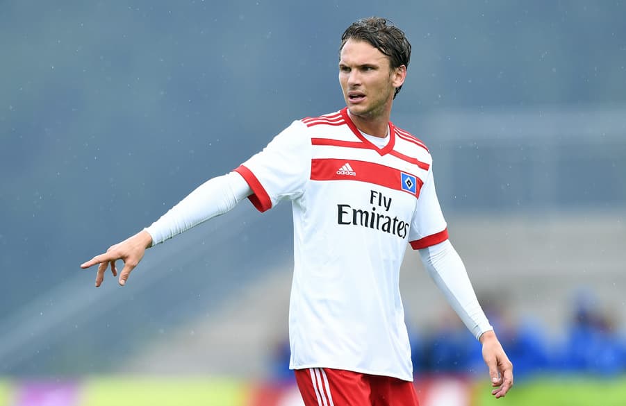 Albin Ekdal in friendly action.