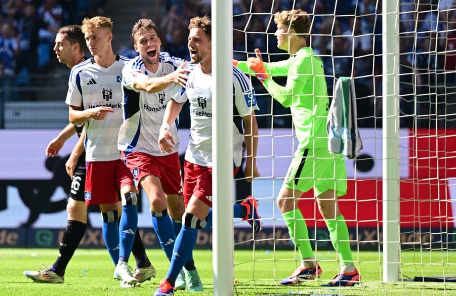 Erzielte unmittelbar nach seiner Einwechslung seinen 13. Treffer überhaupt im HSV-Trikot: Moritz Heyer.