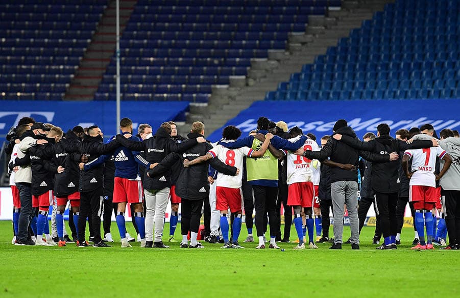 Trainer, Spieler und Staff haben in dieser Saison schon einige Rückschläge weggesteckt. Auch nach der 1:2-Niederlage gegen Darmstadt sind die Nehmerqualitäten des HSV gefragt.