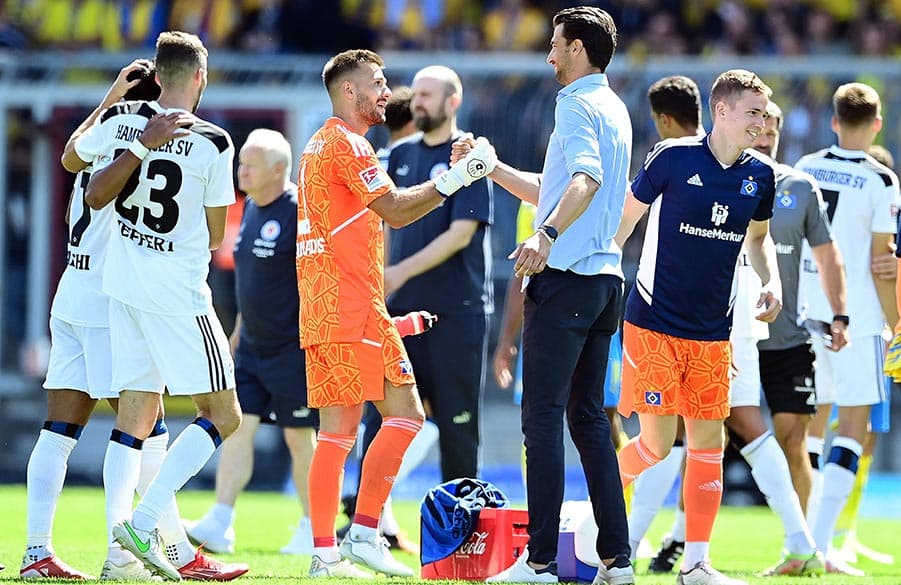 Lob für eine starke Performance gab es auch von HSV-Vorstand Jonas Boldt.