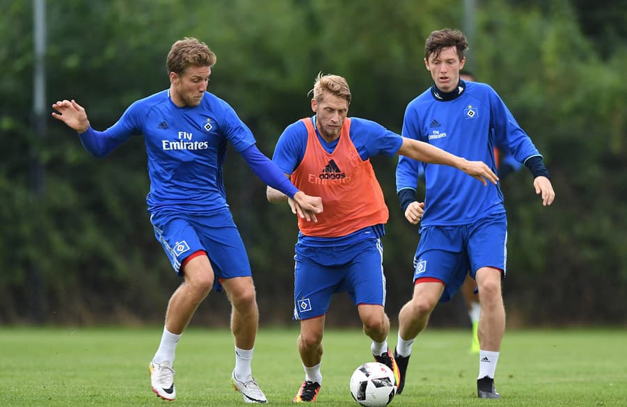 Sven Schipplock im Trainingszweikampf.