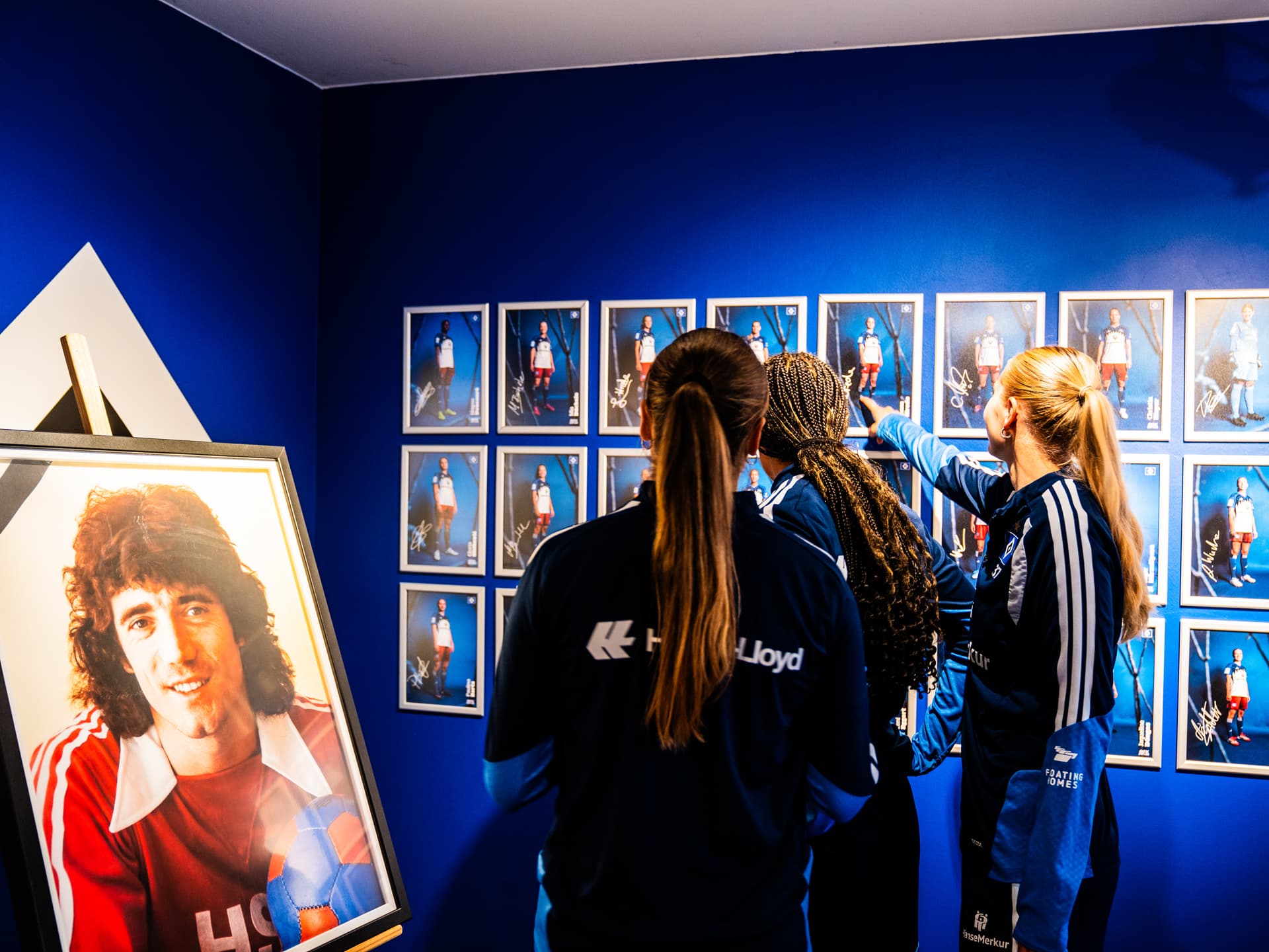 Die HSV-Frauen im HSV-Museum