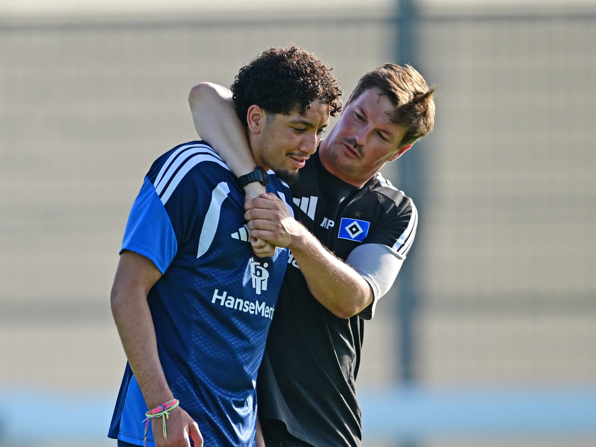 Bilal Nadir mit Merlin Polzin