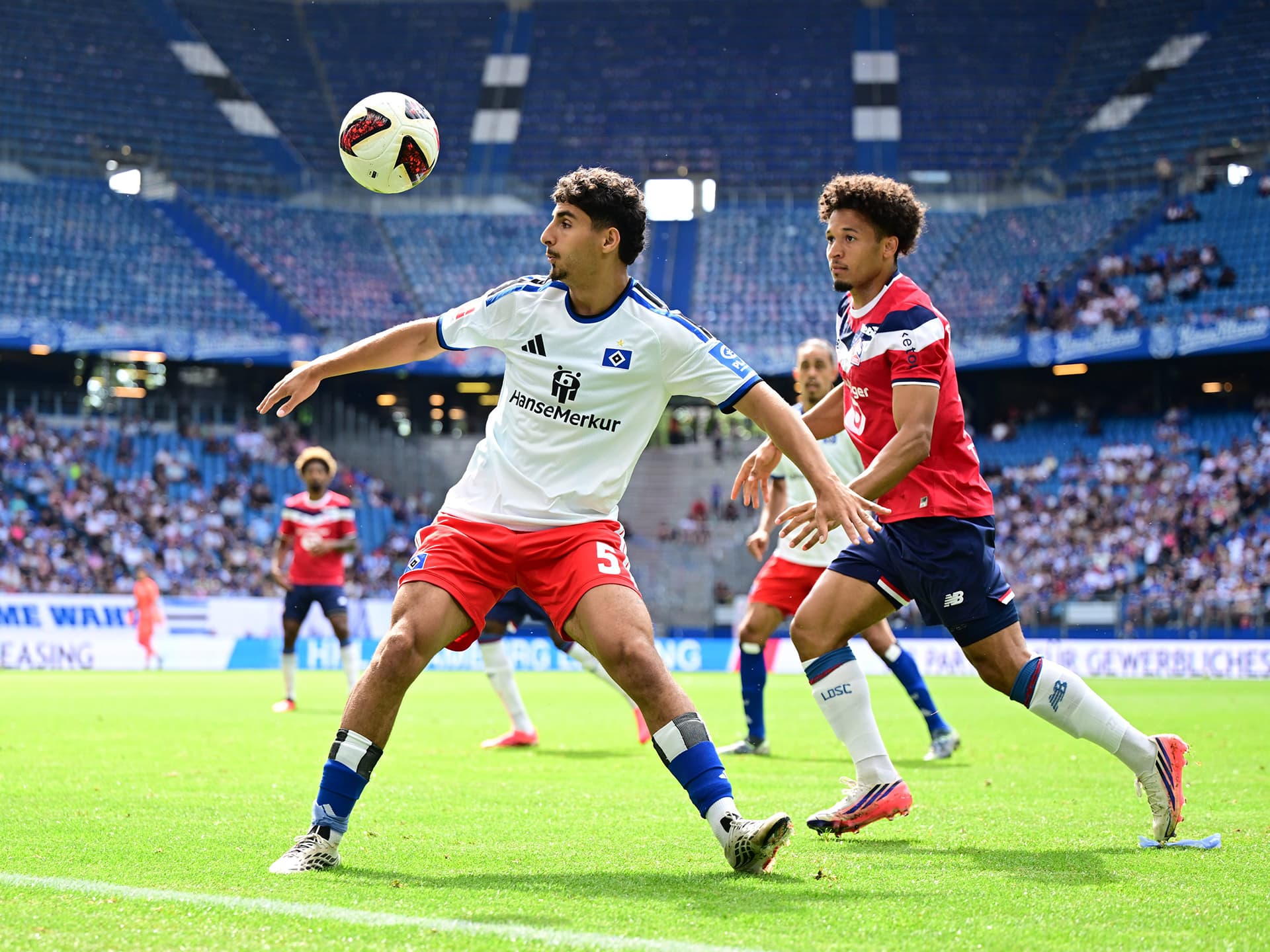 Martin Adeline im Spiel gegen Lille.