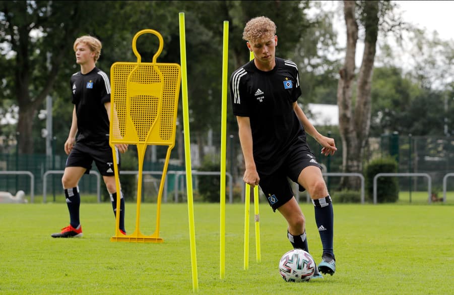 Trainingsauftakt der U19 mit Bent Andresen.