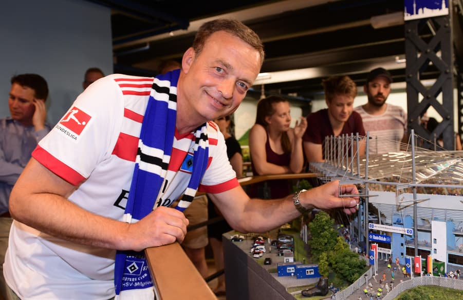 Markus Zoder in der Miniatur Wunderwelt.