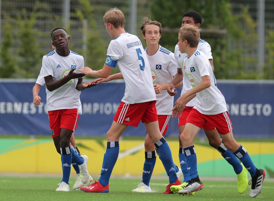 Derbysieger: Die U15 bezwang Bremen deutlich.