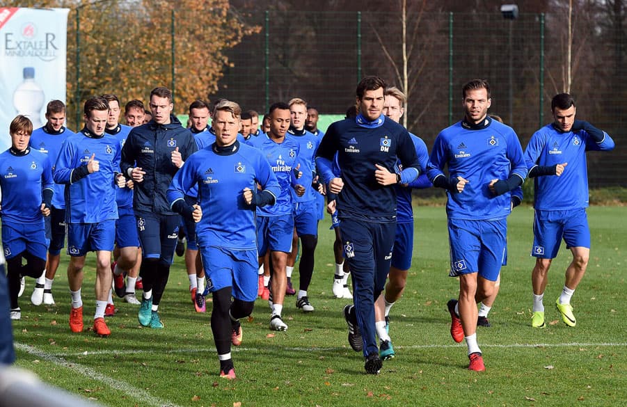 Laufeinheit im Trainingslager.