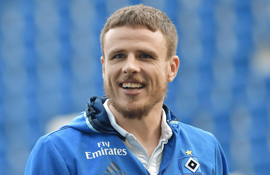 Blickt für sich und seinen HSV guten Mutes auf 2017: Nicolai Müller.