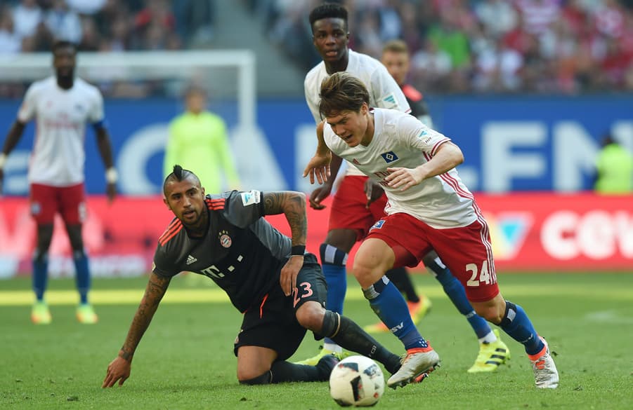 Gotoku Sakai im Duell mit Vidal.