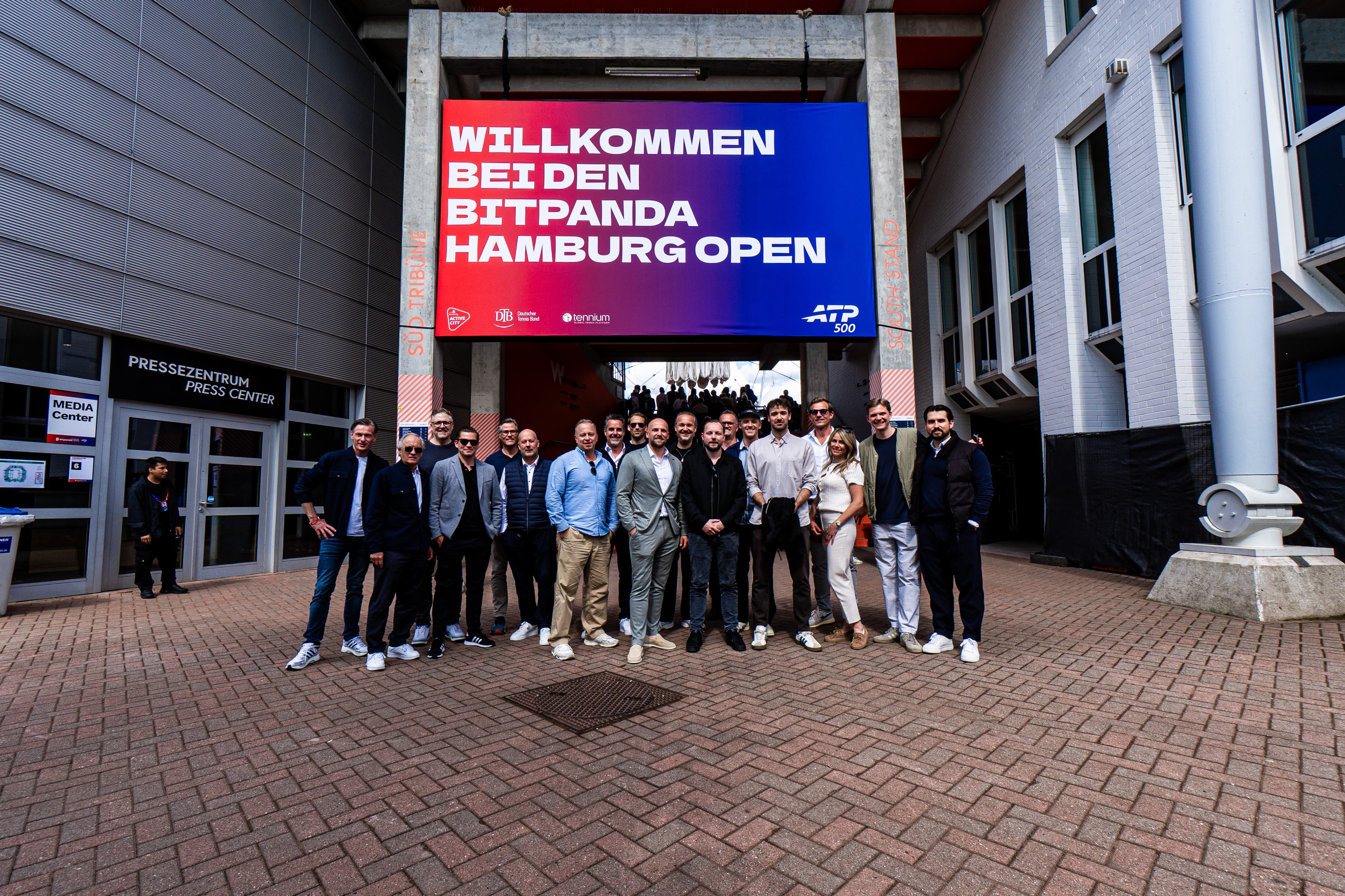 Der HSV Business Club zu Besuch bei den Hamburg Open.