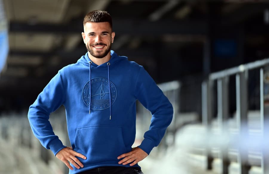 "Der HSV ist viel mehr als ein Arbeitgeber oder Club für mich", sagt Mario Vuskovic.