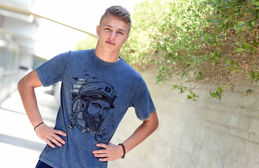 Jann-Fiete Arp, 17 Jahre, Stürmer.