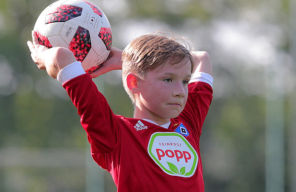 Am ersten Tag viel gelernt, am zweiten gewehrt: die U12-Jungs um Kilian Machado.