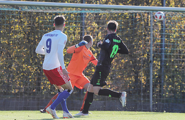 Ins Tor geguckt: 96-Schlussmann Spohr war beim 0:1 machtlos.