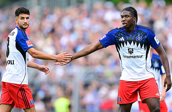 Daniel Elfadli (l.) and Joel Agyekum both started in Oldenburg. Daniel Elfadli (l.) and Joel Agyekum both started in Oldenburg.