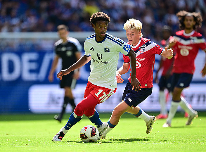 2:2-Unentschieden im XXL-Test gegen Lille