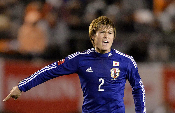 Sakai kämpft mit seinem japanischen Nationalteam um die WM-Qualifikation. Gotoku Sakai spielt für die japanische Nationalmannschaft.