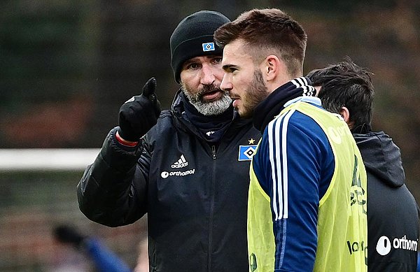 Viel lernen: Für Mario Vuskovic ist das System von Trainer Tim Walter eine neue Erfahrung. Viel lernen: Für Mario Vuskovic ist das System von Trainer Tim Walter eine neue Erfahrung.