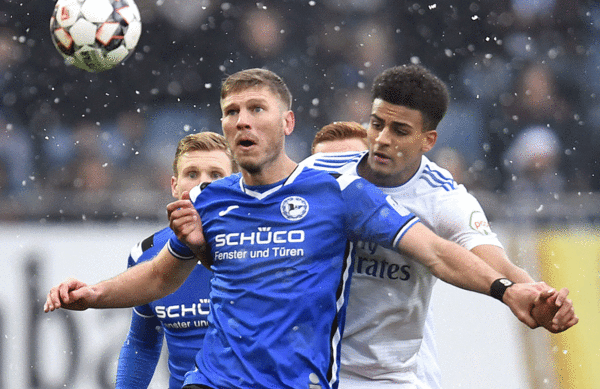 Bielefelds Fabian Klos ist der gefährlichste Zweitliga-Angreifer 2019. 