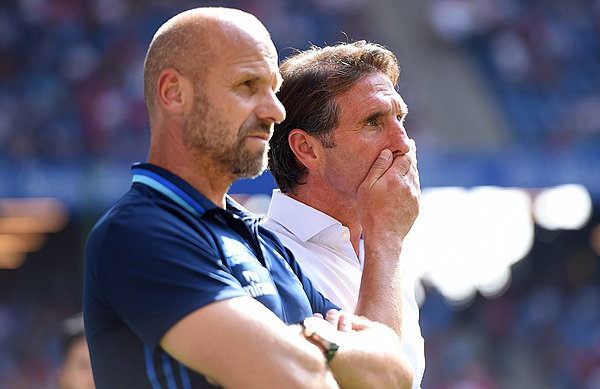 Bernhard Trares was Bruno Labbadia's assistant manger from June 2015 to September 2016 at HSV, and is now Würzburg's head coach.