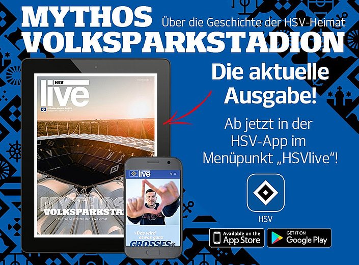 Neues HSVlive-Magazin: Mythos Volksparkstadion
